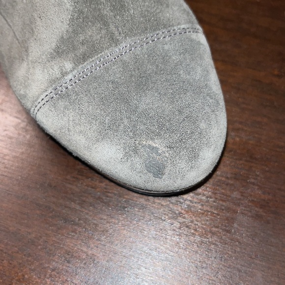 FP grey suede platform boots - Picture 7 of 7